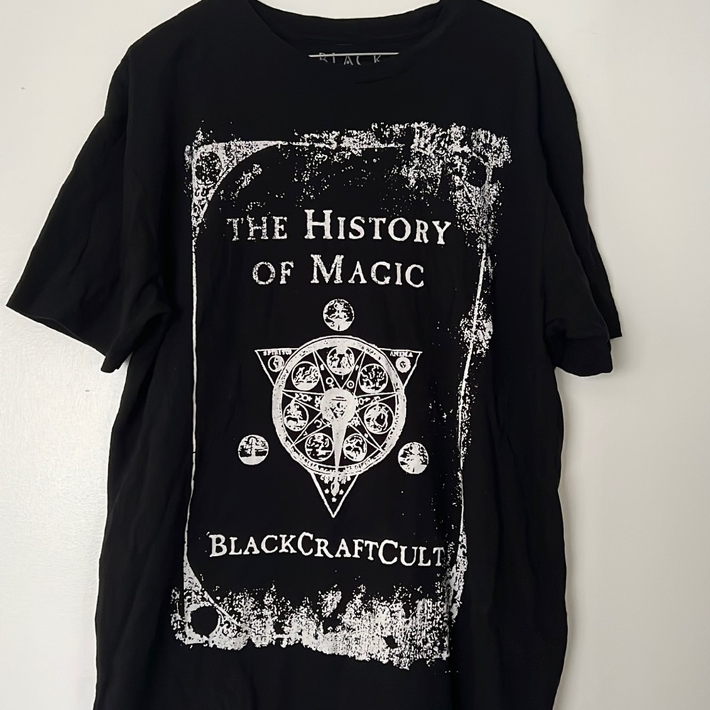 Blackcraft Cult BCC the history of magic t shirt killstar goth dark
